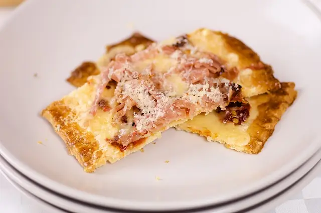 Fontina, Prosciutto & Sun-dried Tomato Tart