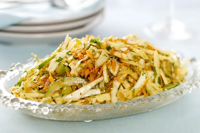 Kohlrabi, Carrot & Fennel Slaw