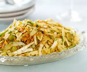 Kohlrabi, Carrot & Fennel Slaw