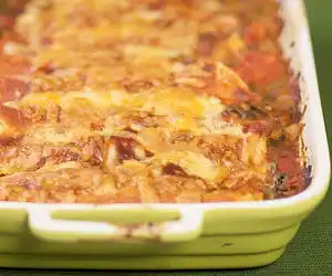 Black Bean Corn Enchiladas