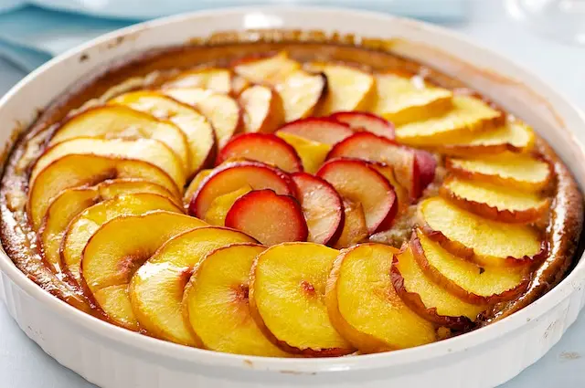 Bake for about 28 minutes until the edges are golden and brown. 
