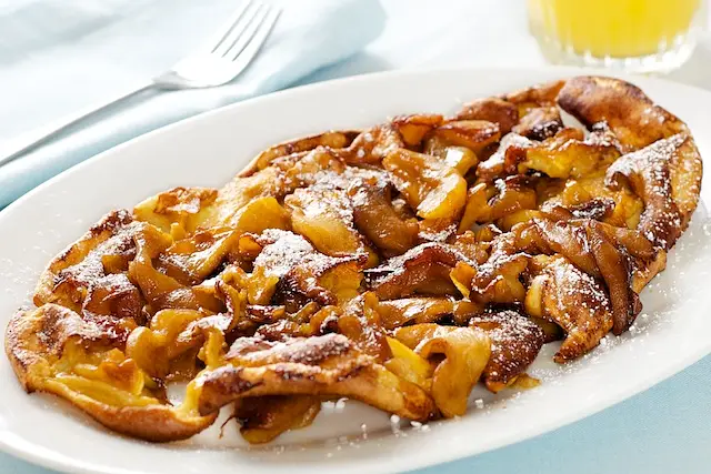 German apple pancakes