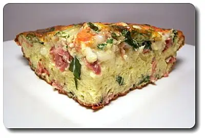 Bacon & Mozzarella Frittata