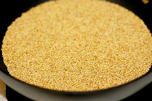 Until slightly golden and brown, 5 to 7 minutes.