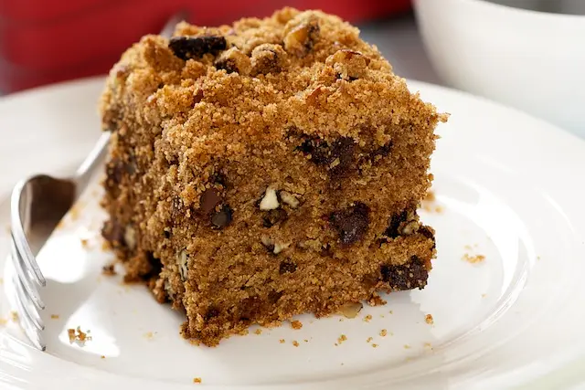Moist, crumbly, and delicious.