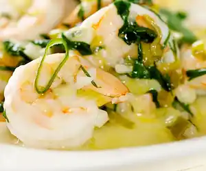 Garlicky Shrimp Scampi