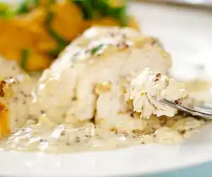 Easy One Pan Triple-Mustard Chicken Dijon