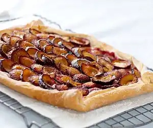 Phyllo Plum Tart