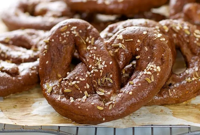 Whole Wheat Fennel Pretzel