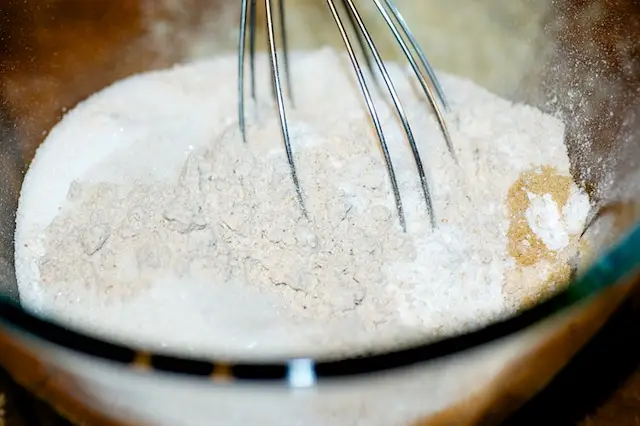Combine first 6 ingredient in processor. 