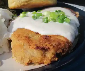 Easy Chicken Fried Steak with Gravy