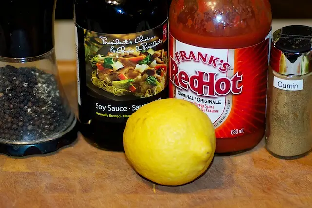 Second you need these seasoning ingredients. 