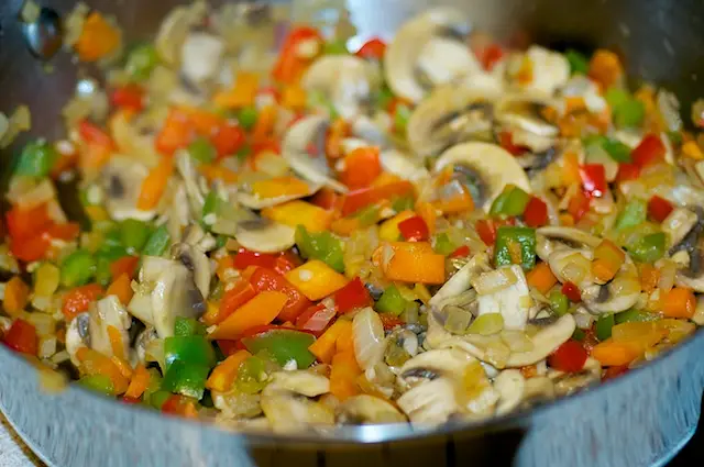 and cook just until the mushrooms start giving up their liquid. 