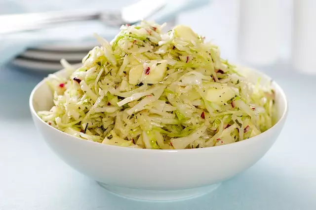 Sweet 'n Sour Cabbage & Apple Salad