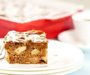 Fresh Apple Cake with Cream Cheese Frosting