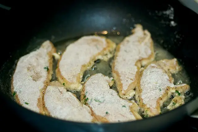 In a large skillet,