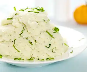 Buttermilk Wasabi Mashed Potatoes