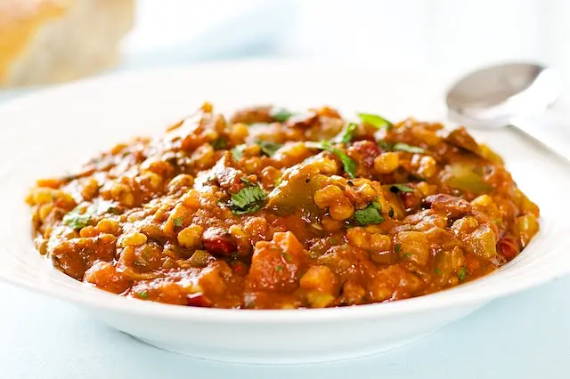 Kidney Bean & Barley Chili
