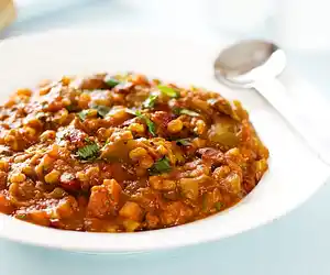 Kidney Bean & Barley Chili