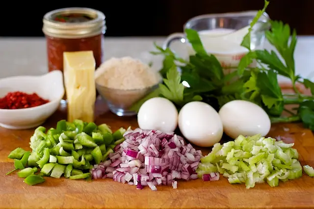 First gather together these ingredients. 