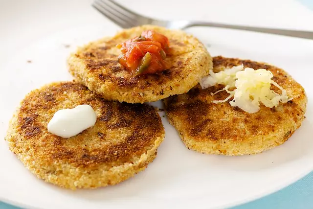 Leftover Mashed Potato Pancakes