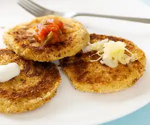 Leftover Mashed Potato Pancakes