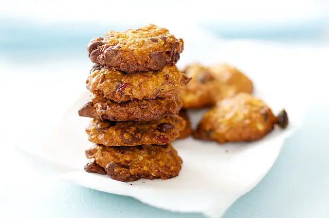Cranberry, Chocolate Chip & Walnut Cookies