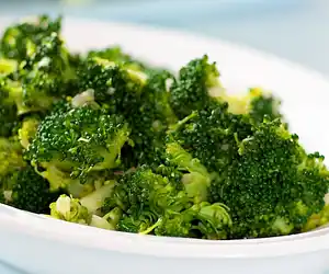 Broccoli with Lime & Cumin Dressing