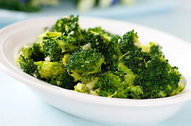Broccoli with Lime & Cumin Dressing