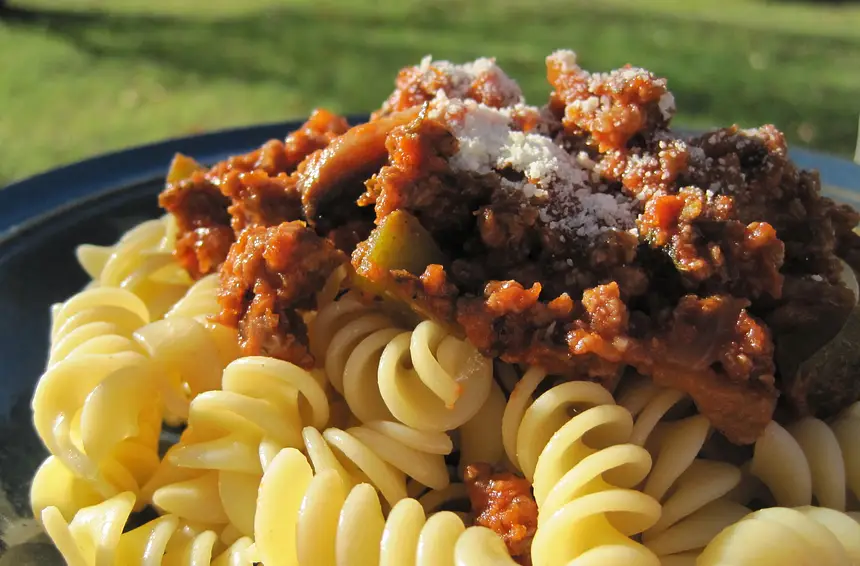 Pasta with Bolognese Sauce