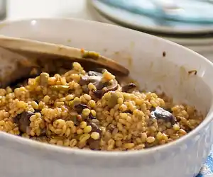 Delicious Barley Mushroom Casserole