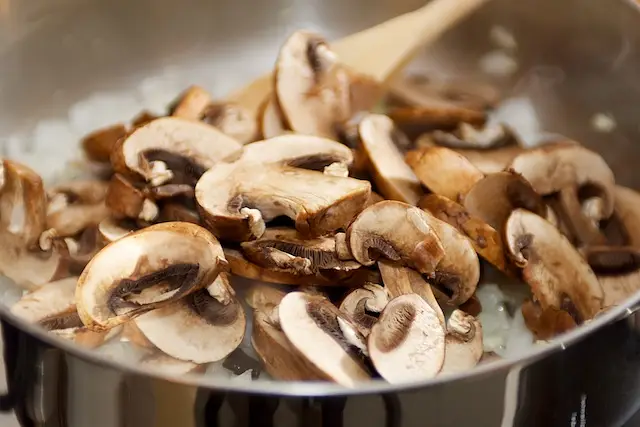 Add mushrooms.