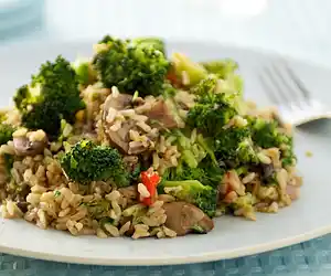 Stir-Fried Broccoli Rice