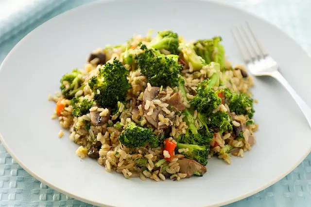 Stir-Fried Broccoli Rice