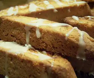 Almond Ginger Biscotti