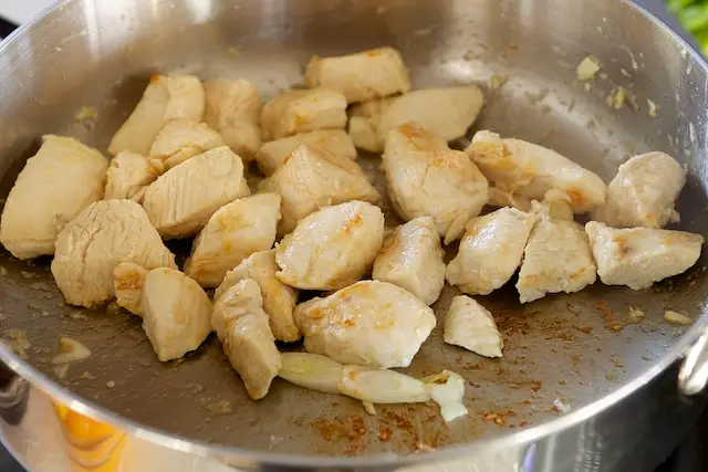 Cook until all sides have been browned.