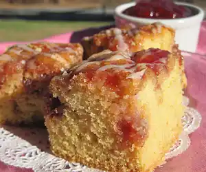 Strawberry Shortcake Bars