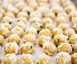 Double Peanut Snowballs