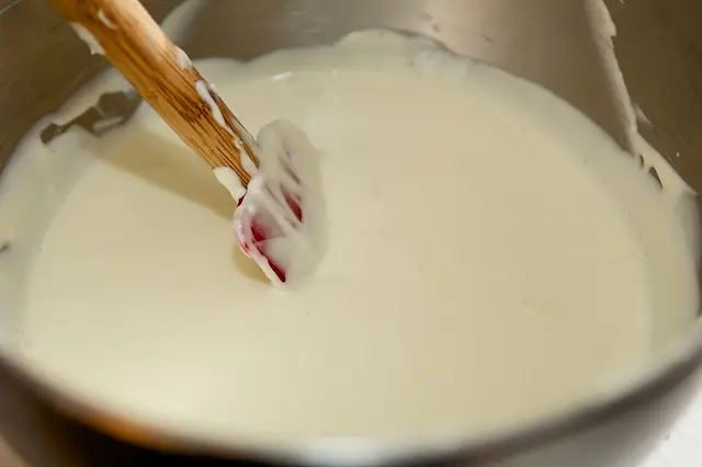 Blend until very smooth, 5 to 8 minutes under medium-high speed.