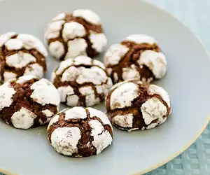 Chocolate Crackle Cookies