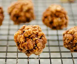 Mexican Chocolate & Spiced Christmas Popcorn Balls with Cinnamon Sugar