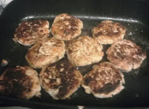Ground Turkey & Veggie patties