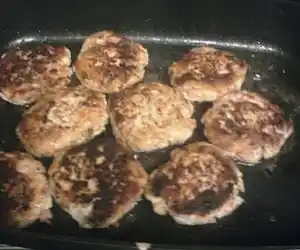 Ground Turkey & Veggie patties