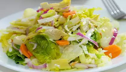 6 Minute Veggie Salad