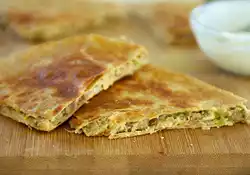 Pinto Bean and Feta Cheese Quesadillas