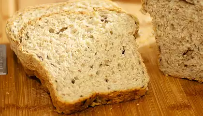 Olive Oat Bran Bread