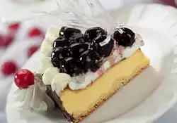 Italian Cheesecake with Toschi Amarena Cherries