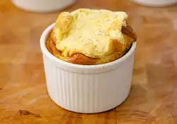 Smoked Salmon Cream Cheese Soufflé