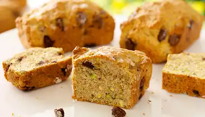 Chocolate Pistachio Orange-Loaf