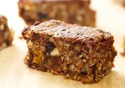 Fruity-Nutty Banana, Chocolate Granola Bars